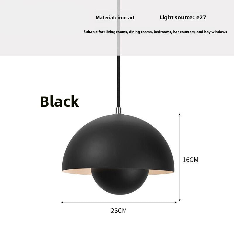 Full-Spectrum Creamy Bud Pendant Light