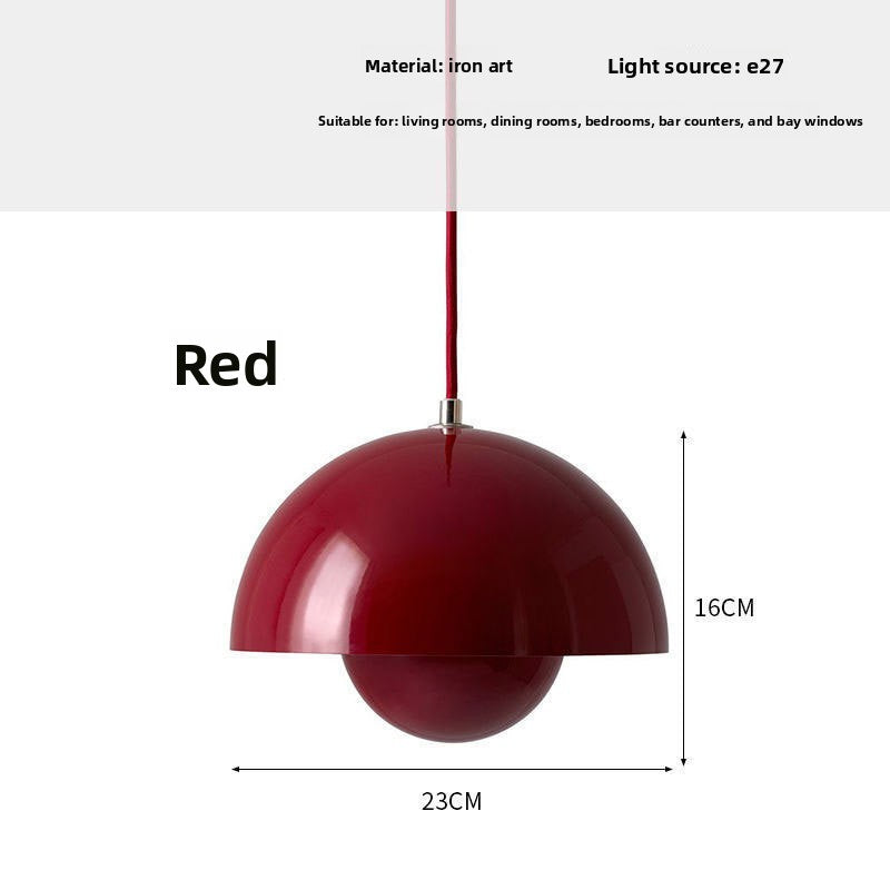 Full-Spectrum Creamy Bud Pendant Light
