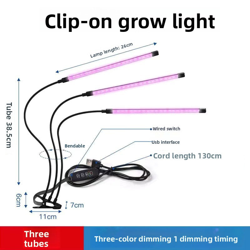 Full-spectrum growth lamp