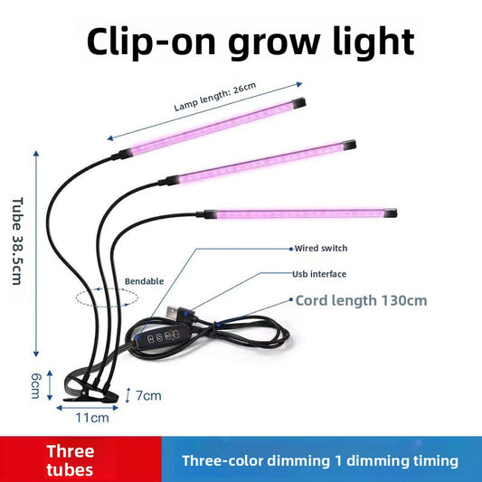 Full-spectrum growth lamp