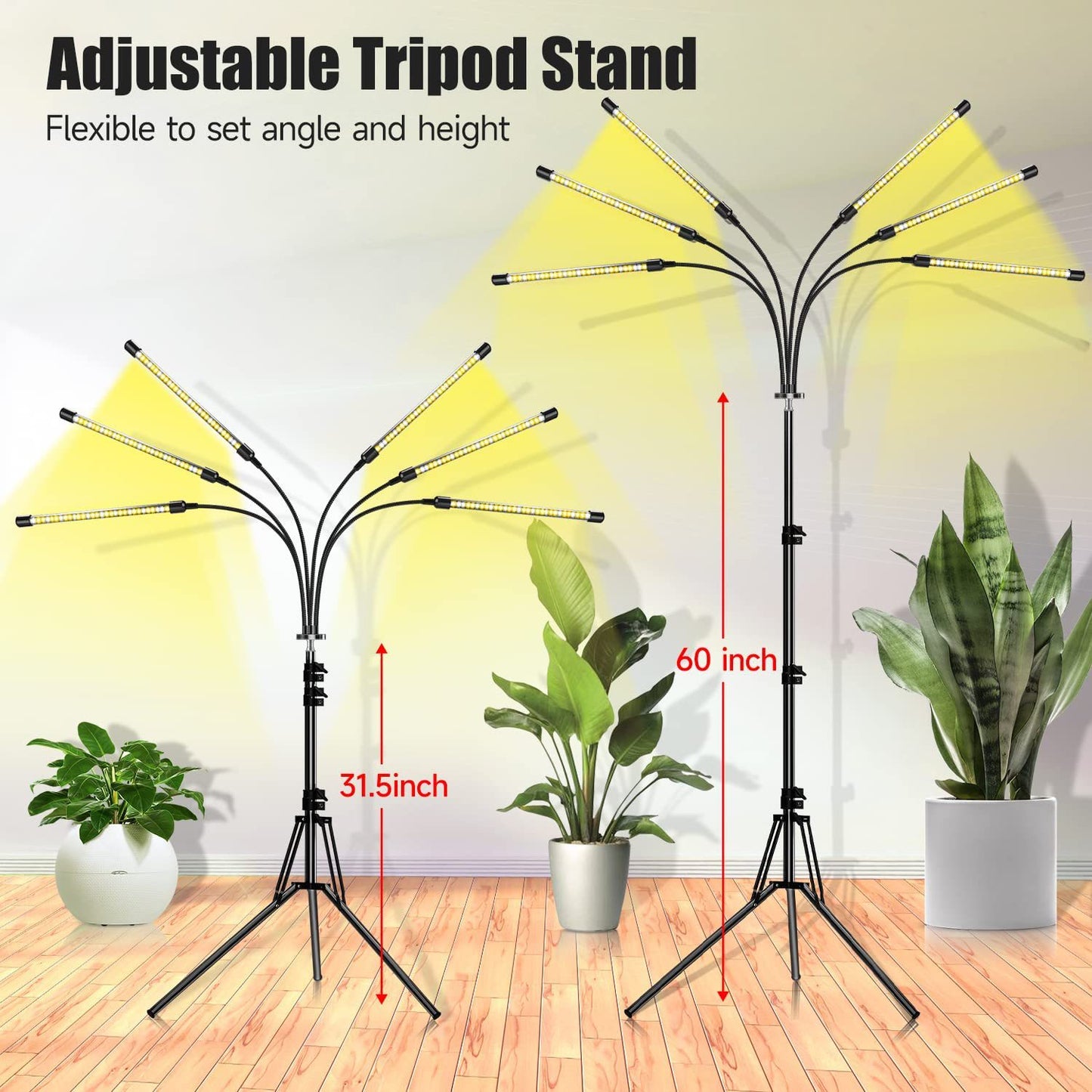 Full spectrum LED plant growth lamp