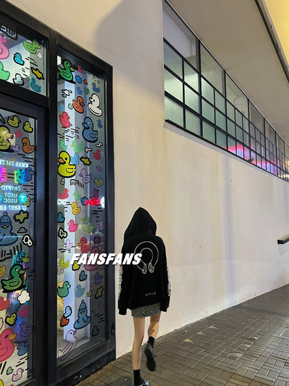 full-zip hoodie