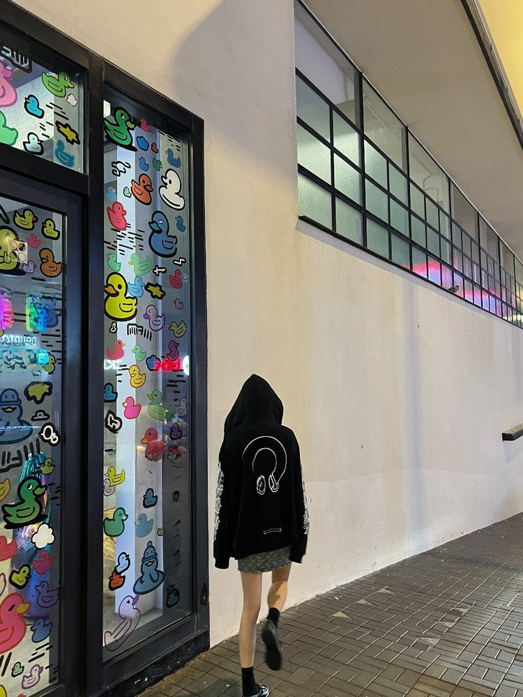 full-zip hoodie