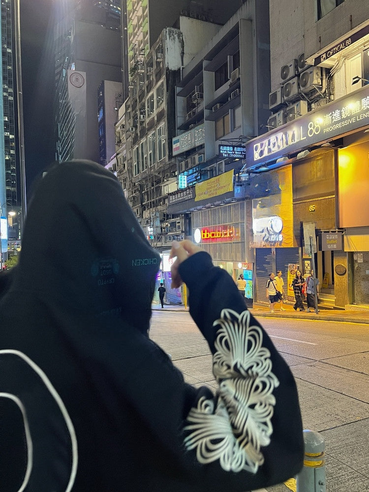 full-zip hoodie