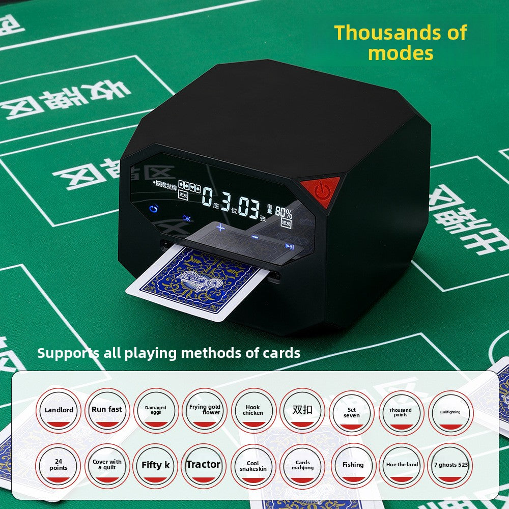 Fully automatic card dispenser