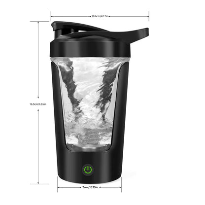Fully automatic charging type mixing cup