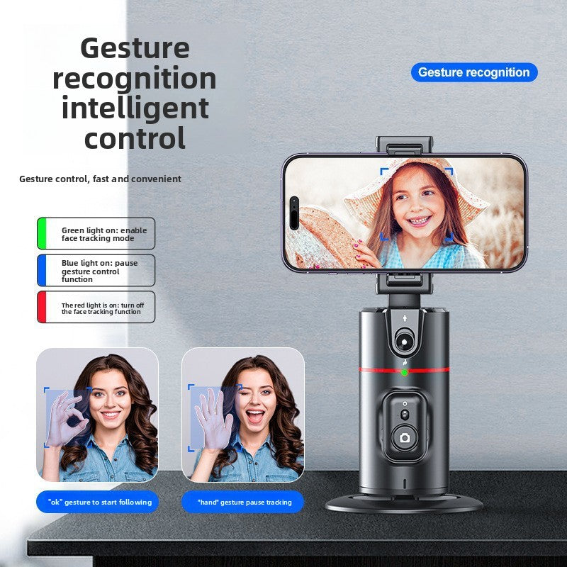 Fully automatic floor-standing live broadcast mobile phone stand