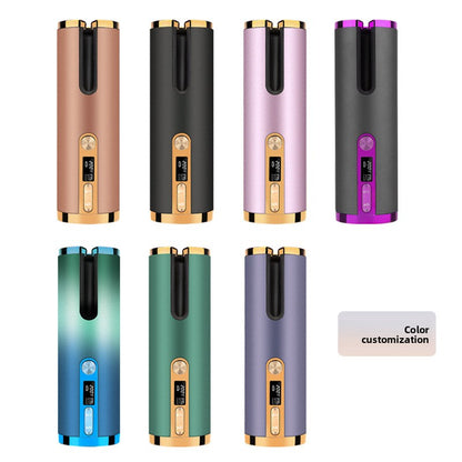 Fully automatic hair curler, automatic hair curling rod
