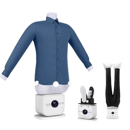 Fully automatic human-shaped garment steamer