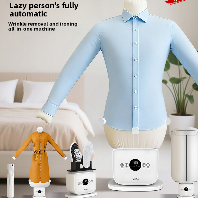 Fully automatic human-shaped ironing machine