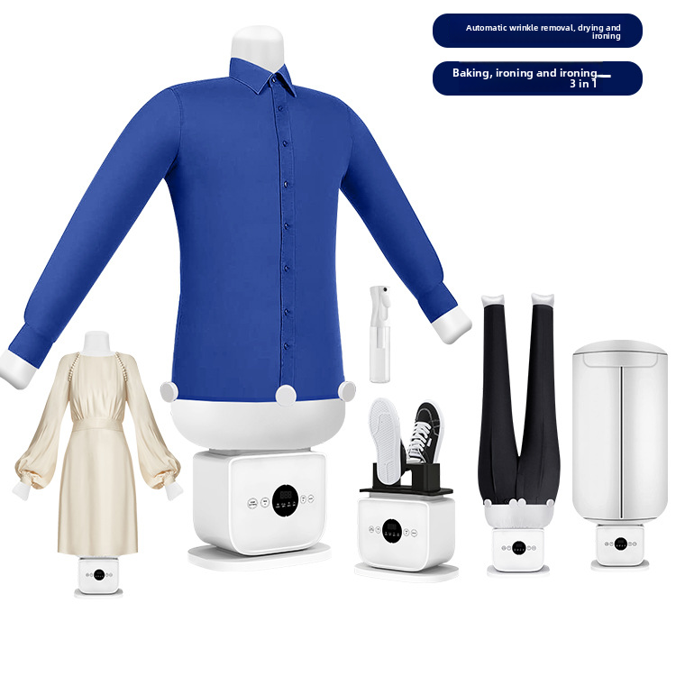 Fully automatic human-shaped ironing machine