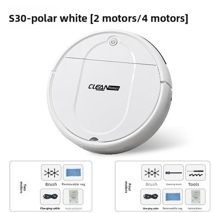 Fully Automatic Intelligent Sweeping Mopping Vacuum Cleaning Robot