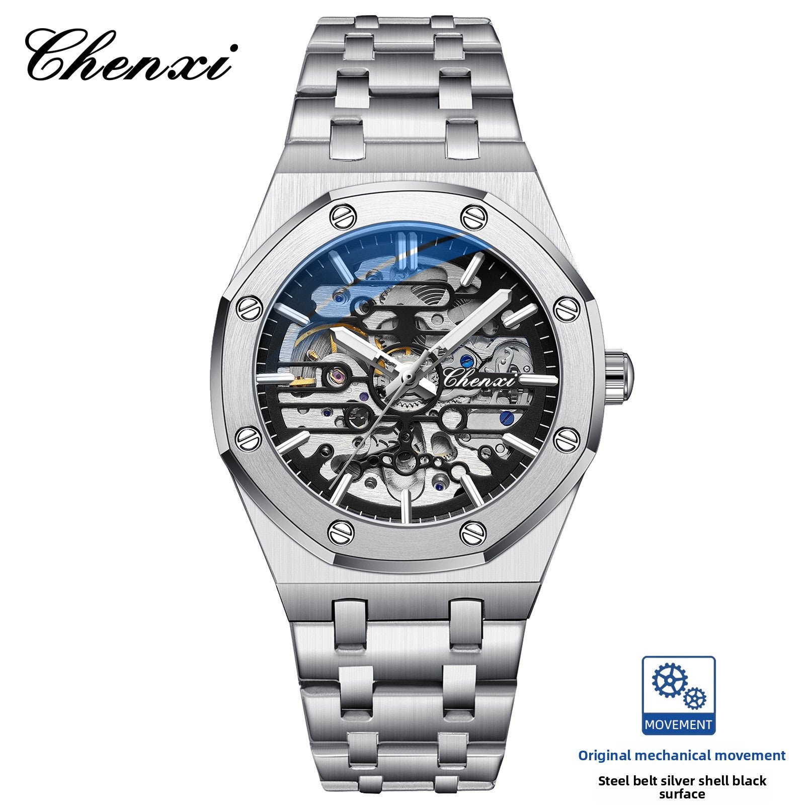 Fully automatic mechanical watch