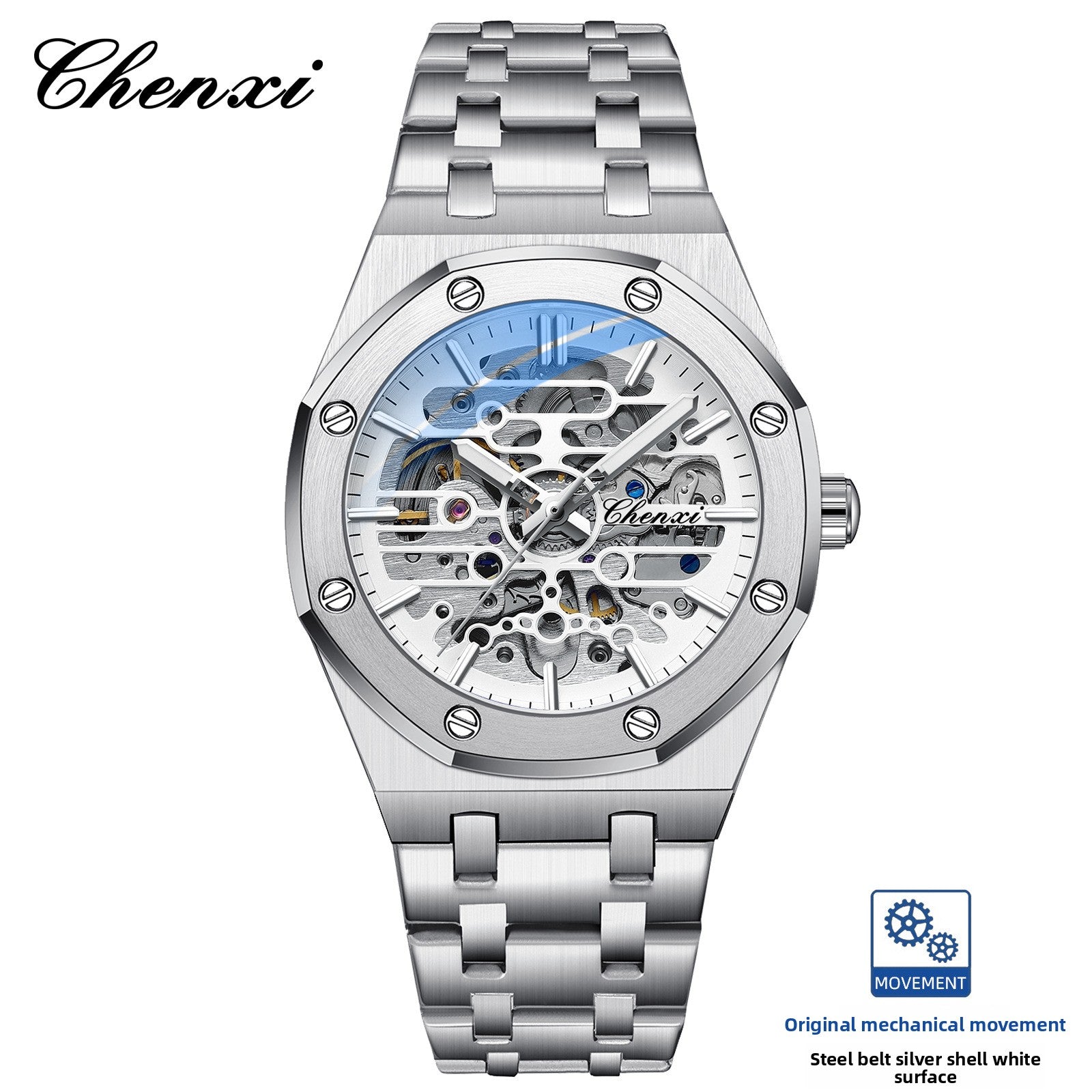 Fully automatic mechanical watch
