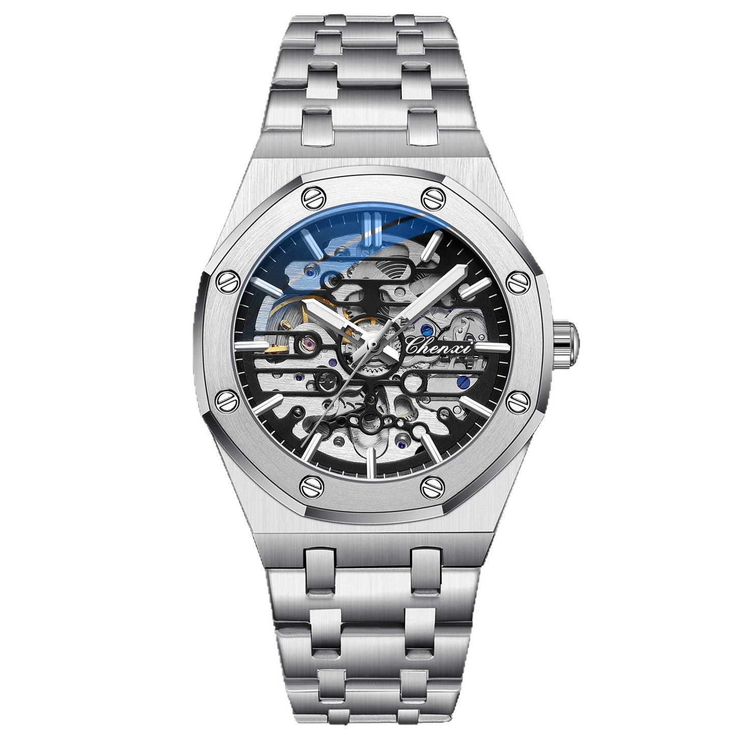 Fully automatic mechanical watch