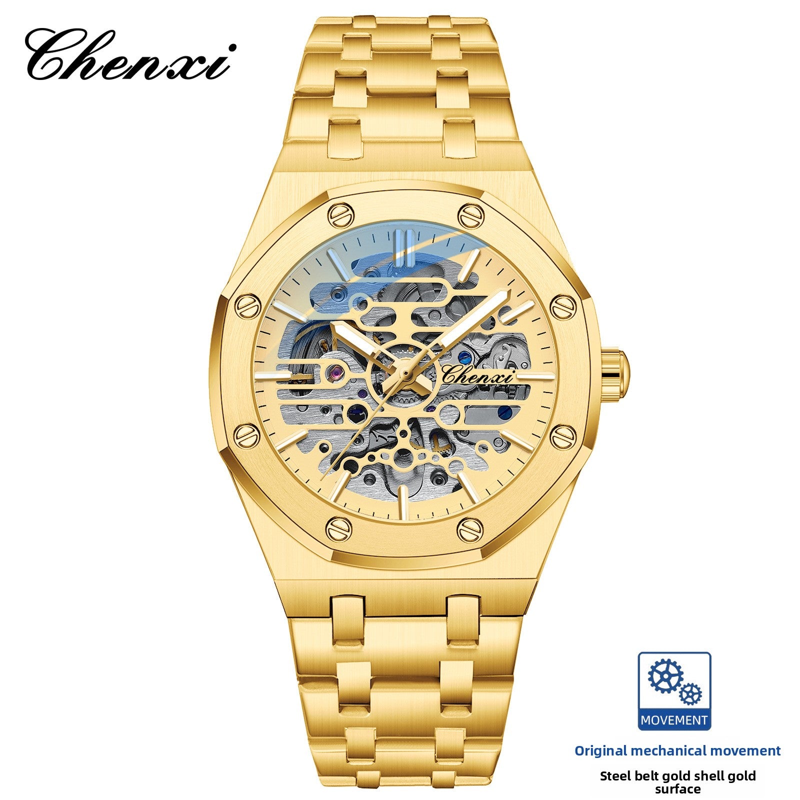 Fully automatic mechanical watch