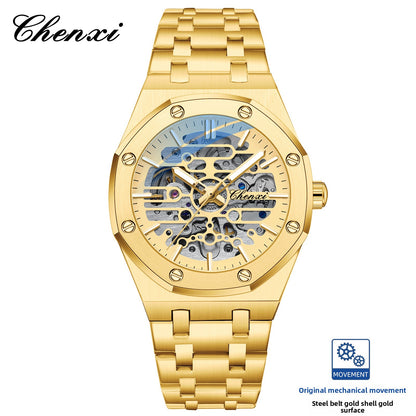 Fully automatic mechanical watch