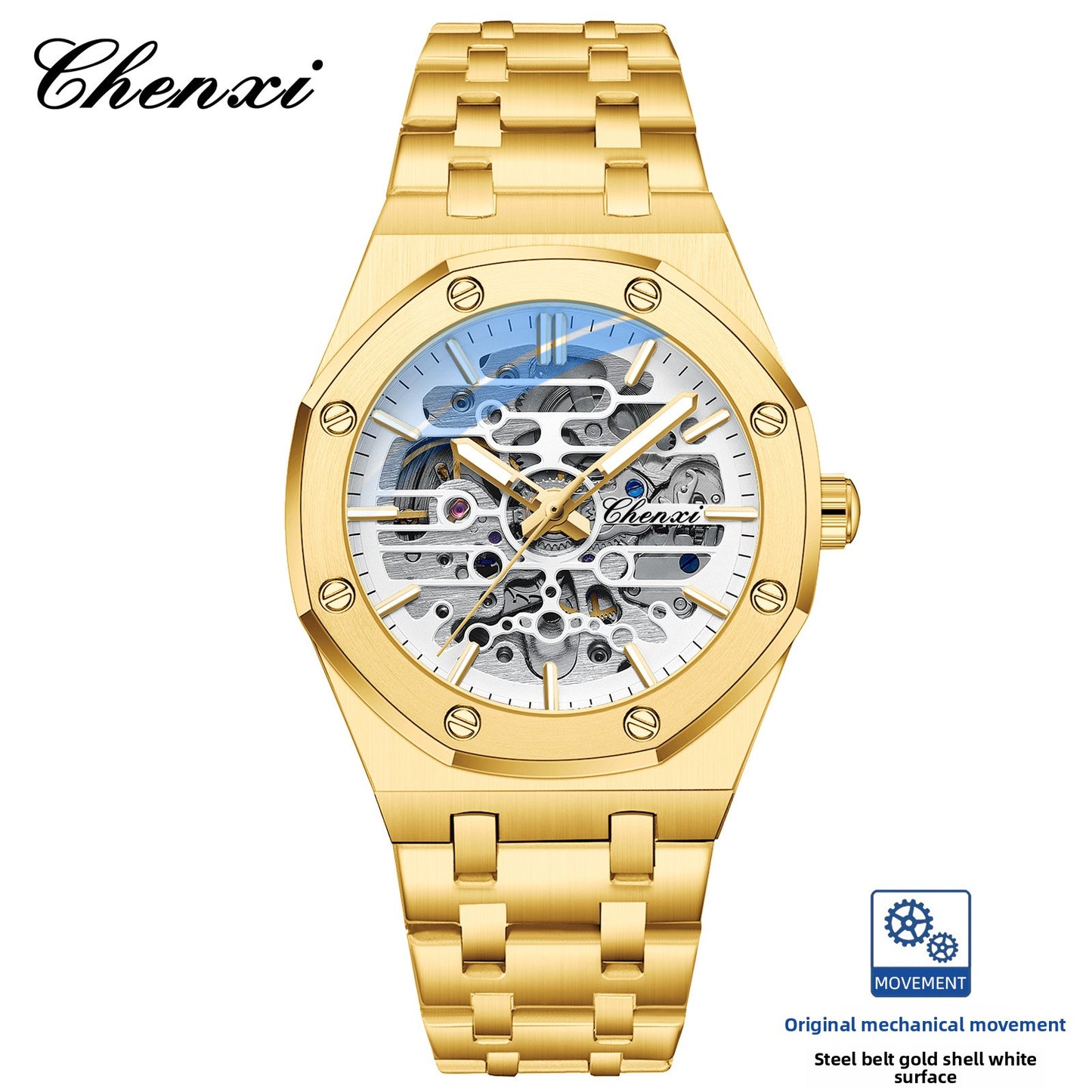Fully automatic mechanical watch