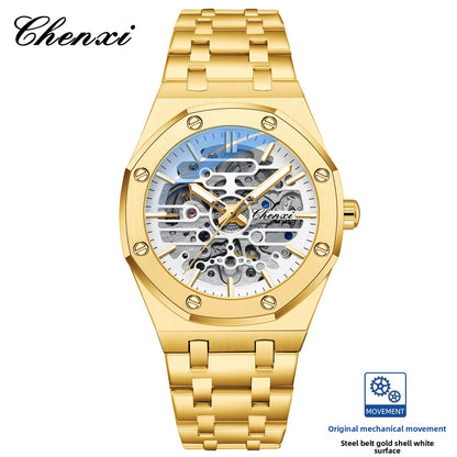 Fully automatic mechanical watch