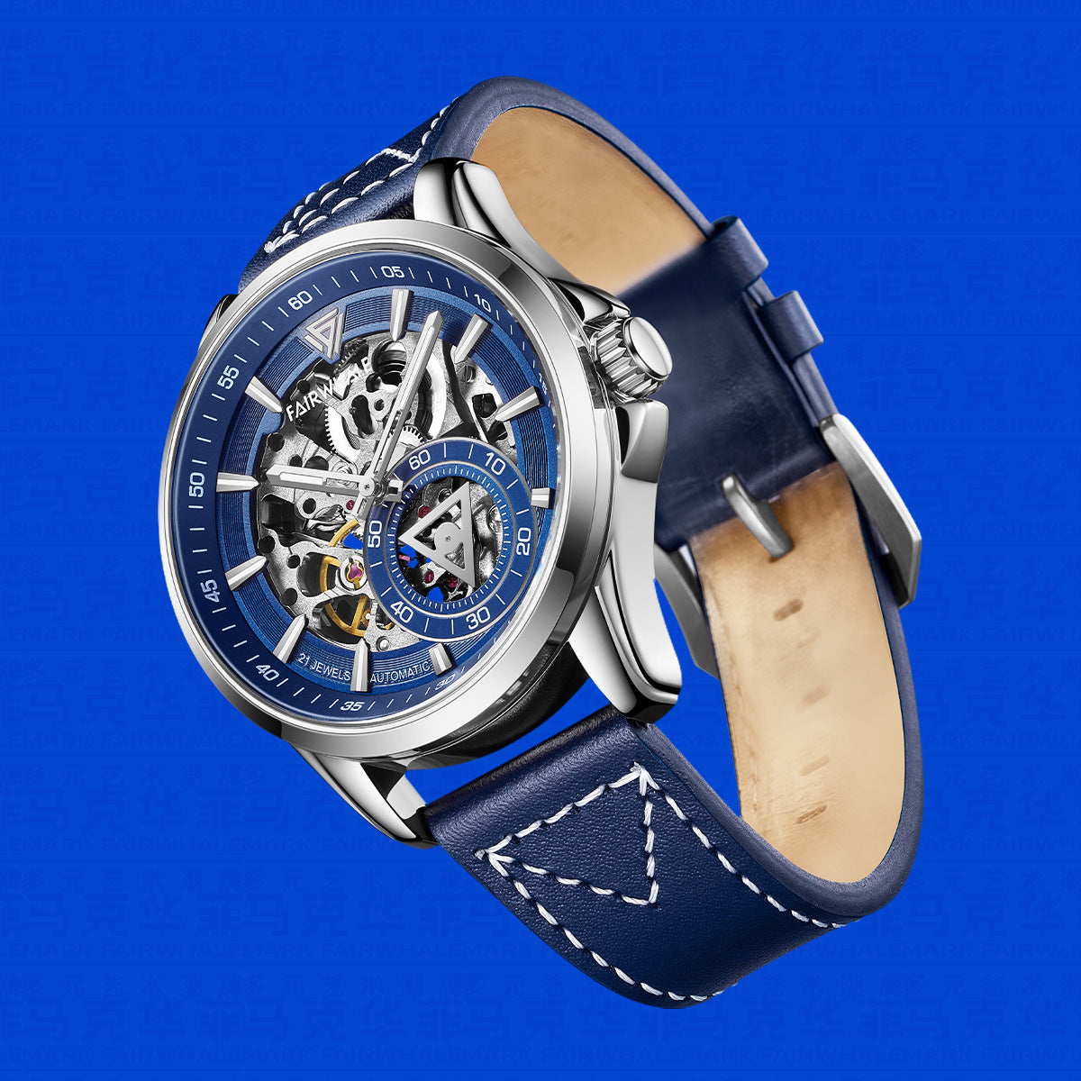 Fully automatic mechanical wristwatch