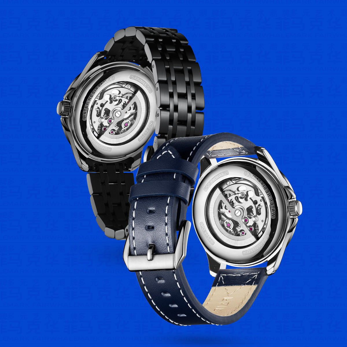 Fully automatic mechanical wristwatch