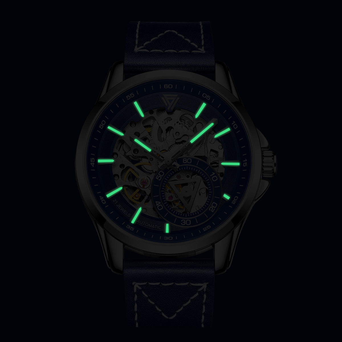Fully automatic mechanical wristwatch