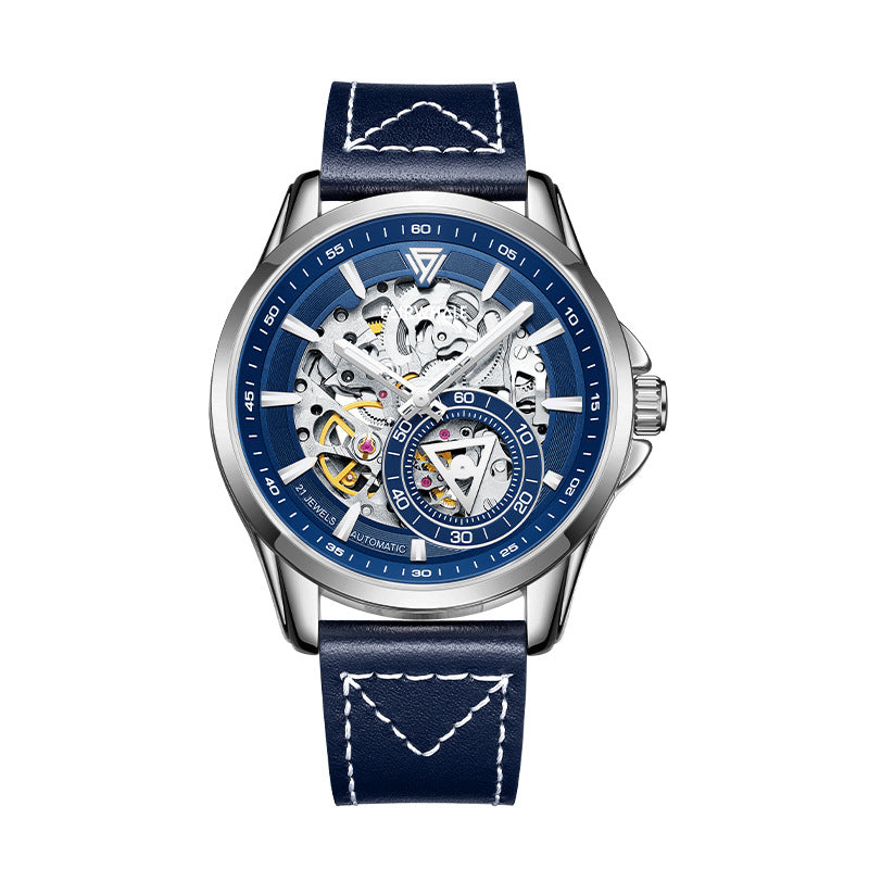 Fully automatic mechanical wristwatch