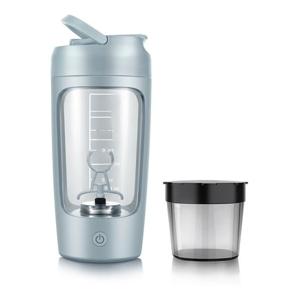 Fully automatic mixing cup with charging function