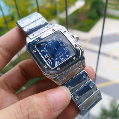Fully automatic non-mechanical watch