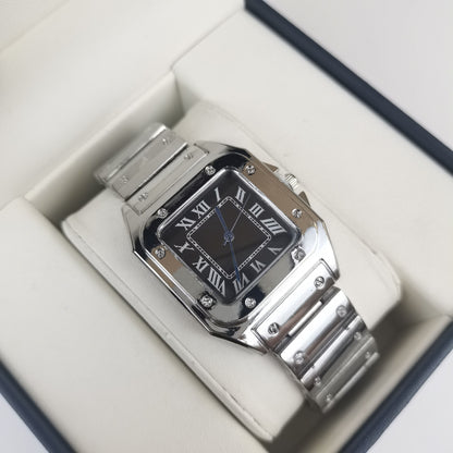 Fully automatic non-mechanical watch
