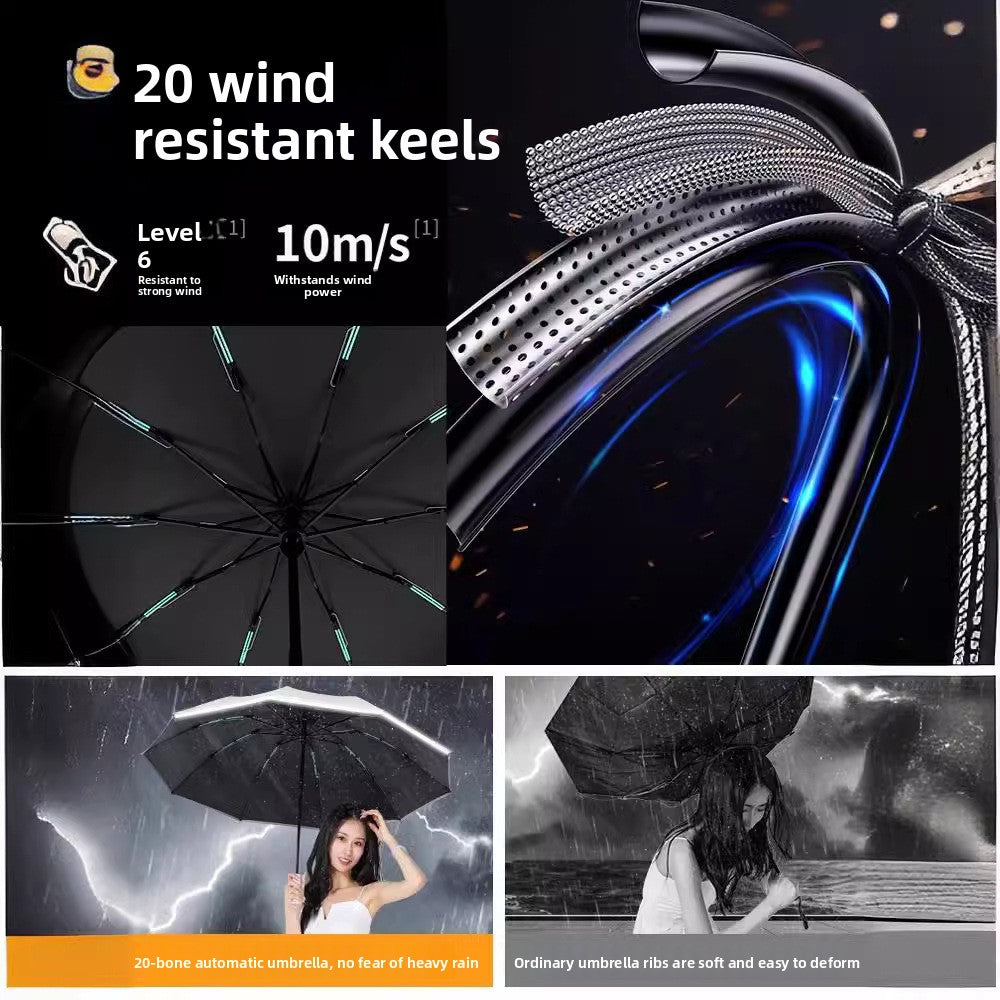 Fully Automatic Reverse Umbrella