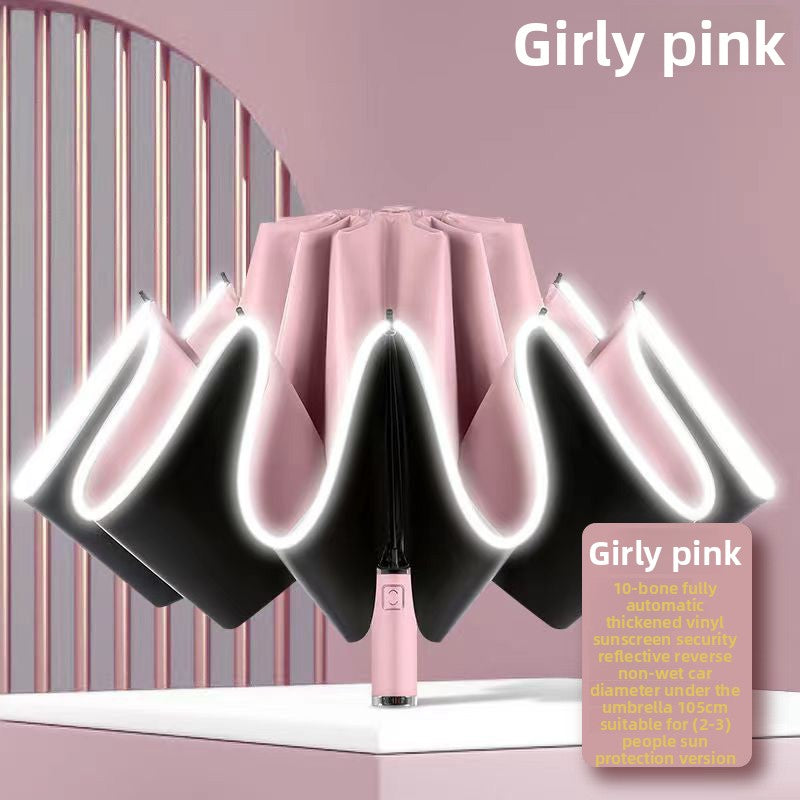 Fully Automatic Reverse Umbrella