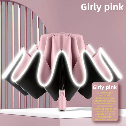 Fully Automatic Reverse Umbrella