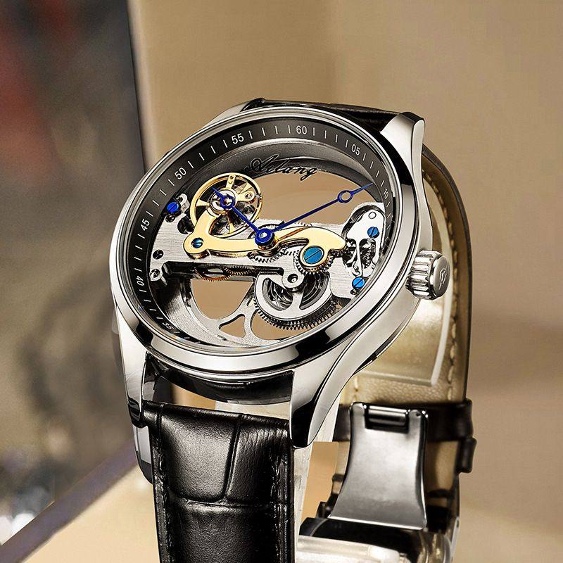 Fully Automatic Skeleton Mechanical Watch