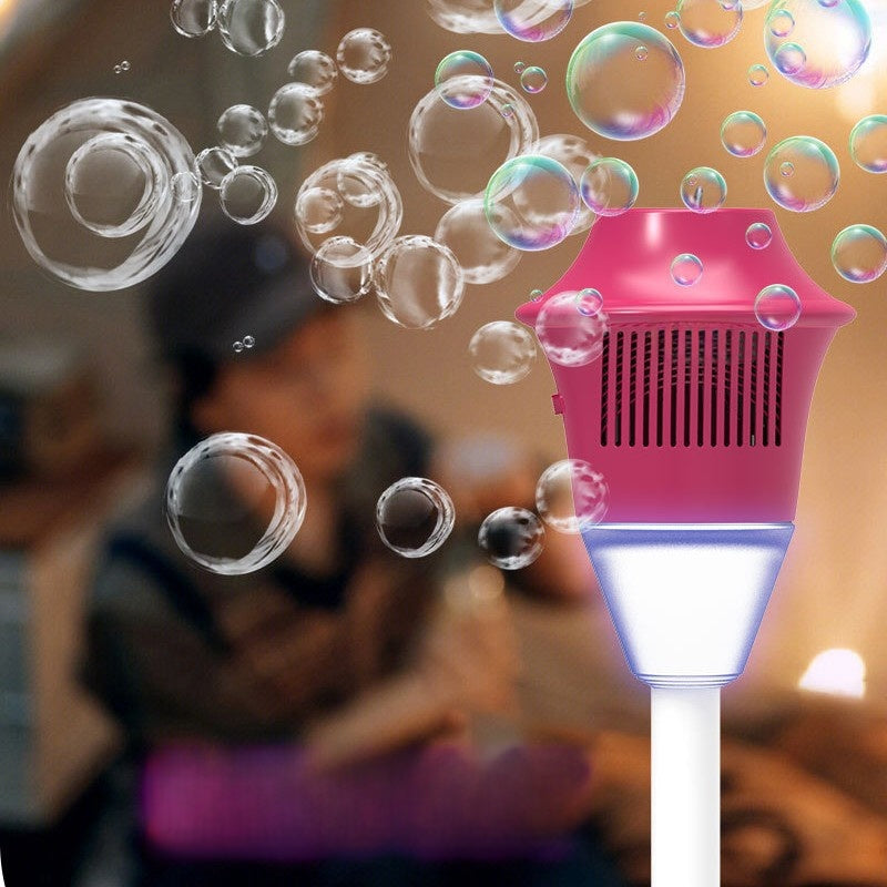 Fully automatic streetlight bubble machine
