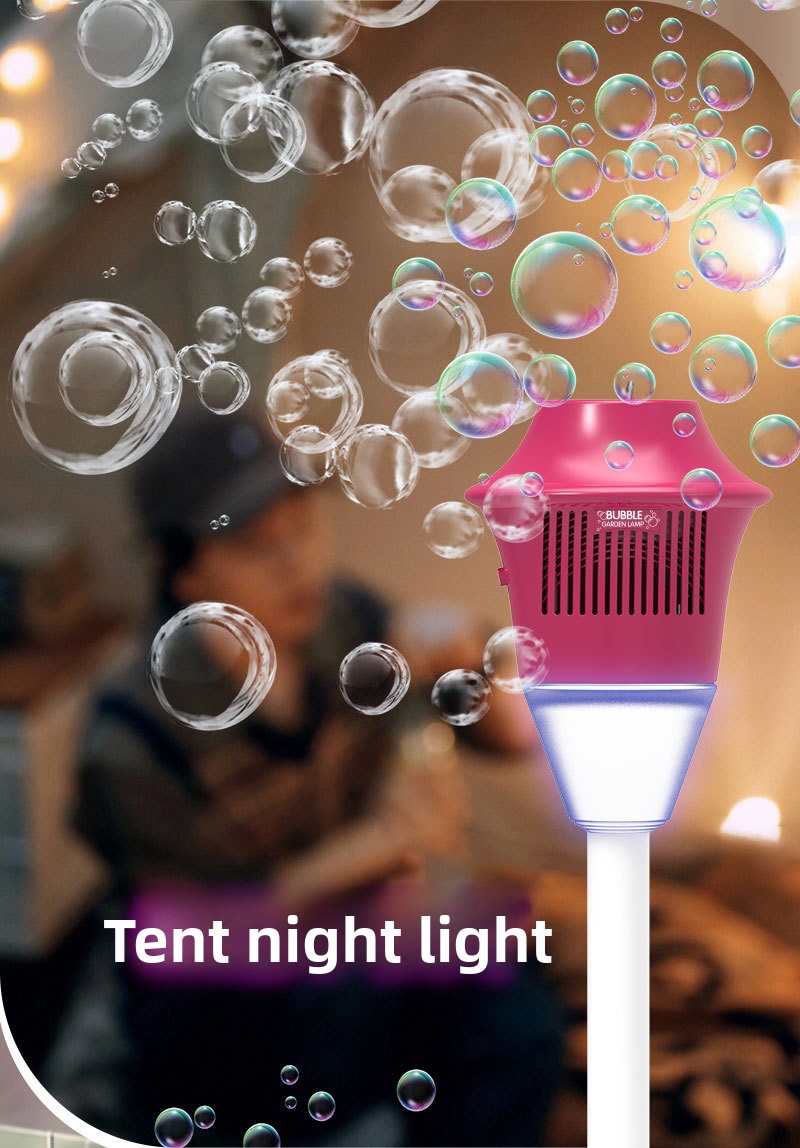 Fully automatic streetlight bubble machine