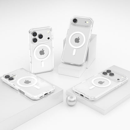 Fully transparent magnetic phone case