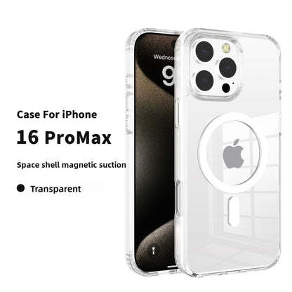 Fully transparent magnetic phone case