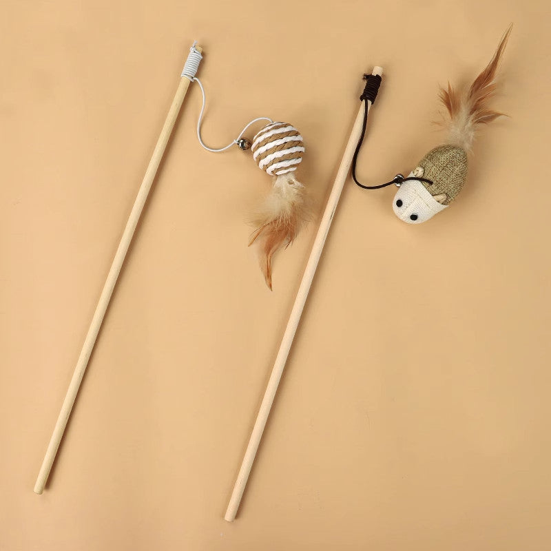 Fun cat stick