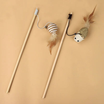 Fun cat stick