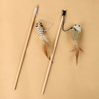 Fun cat stick