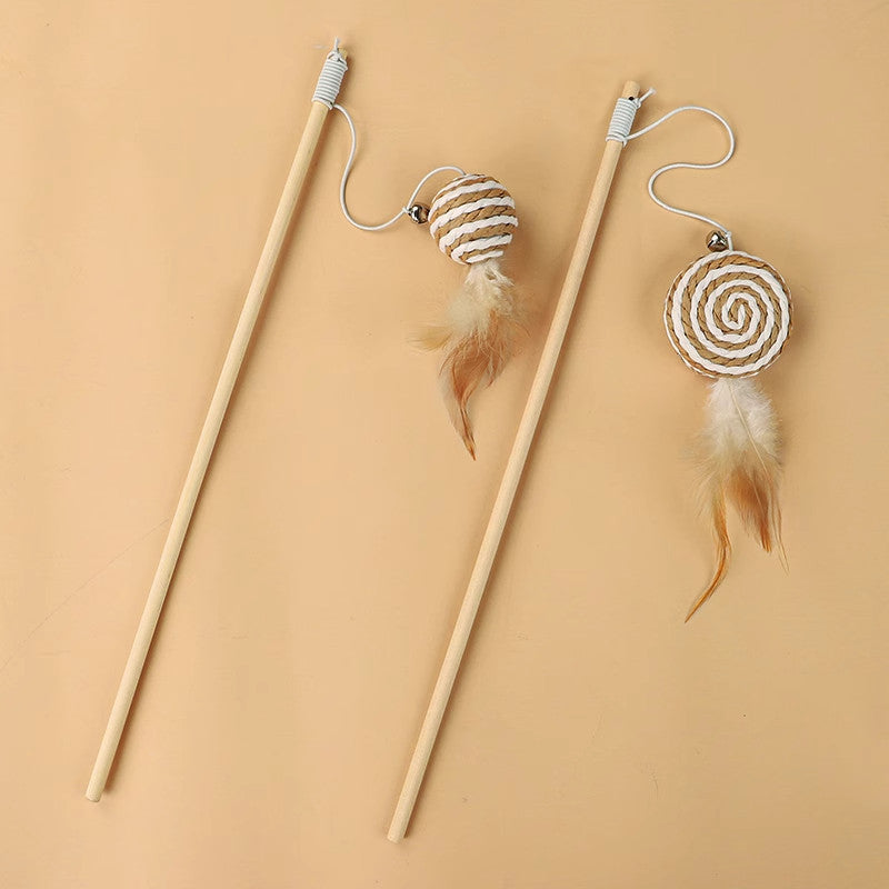 Fun cat stick