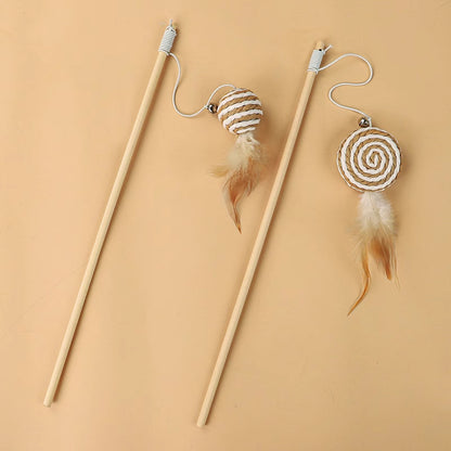 Fun cat stick