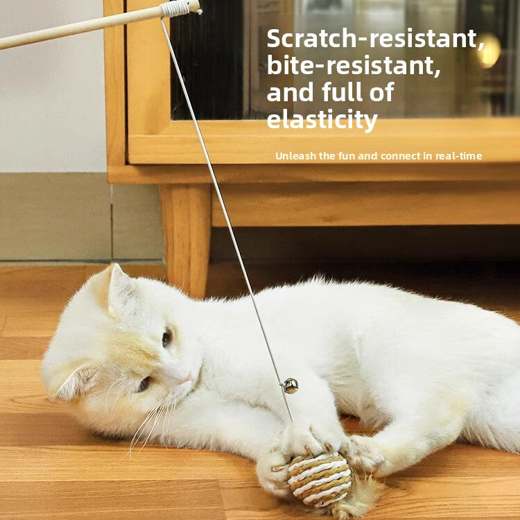 Fun cat stick