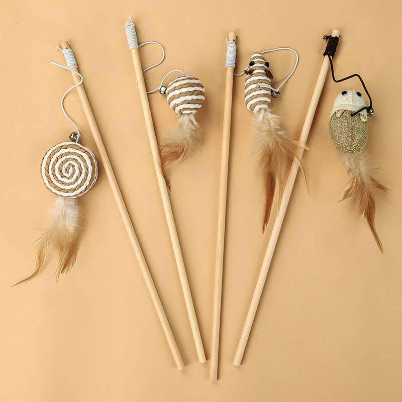 Fun cat stick