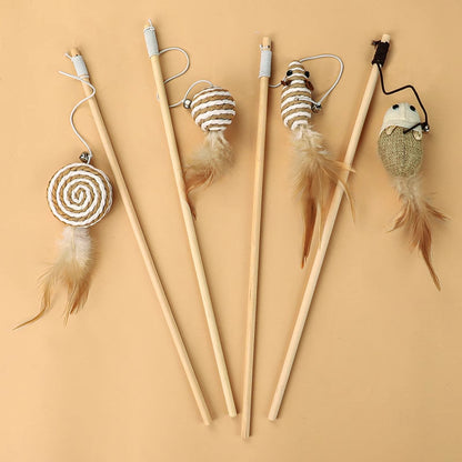 Fun cat stick