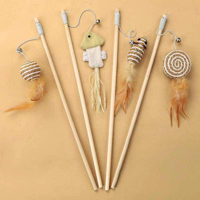 Fun cat stick