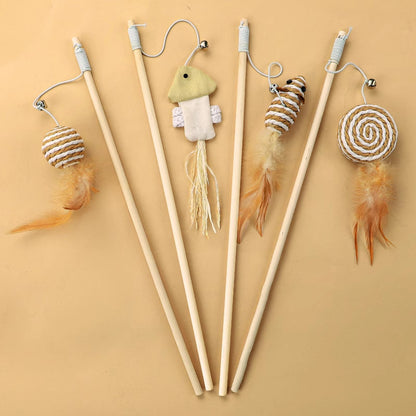 Fun cat stick
