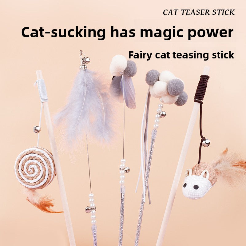 Fun cat stick