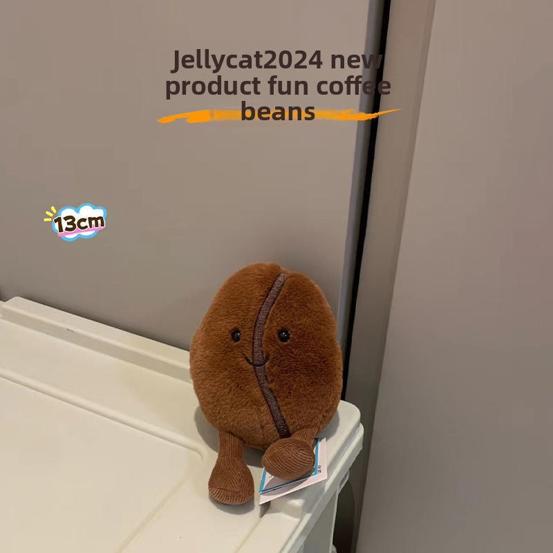 Fun Coffee Bean Doll Cute Plush Toy